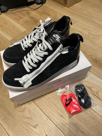 Acronym × Lunar Force 1 SP "Black/White"