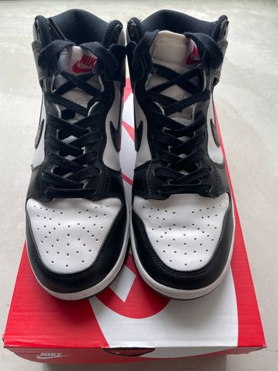 Nike Women's Dunk High "Black and White"