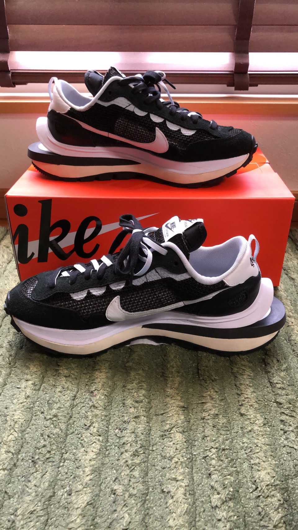 sacai × Nike Vapor Waffle "Black and White"