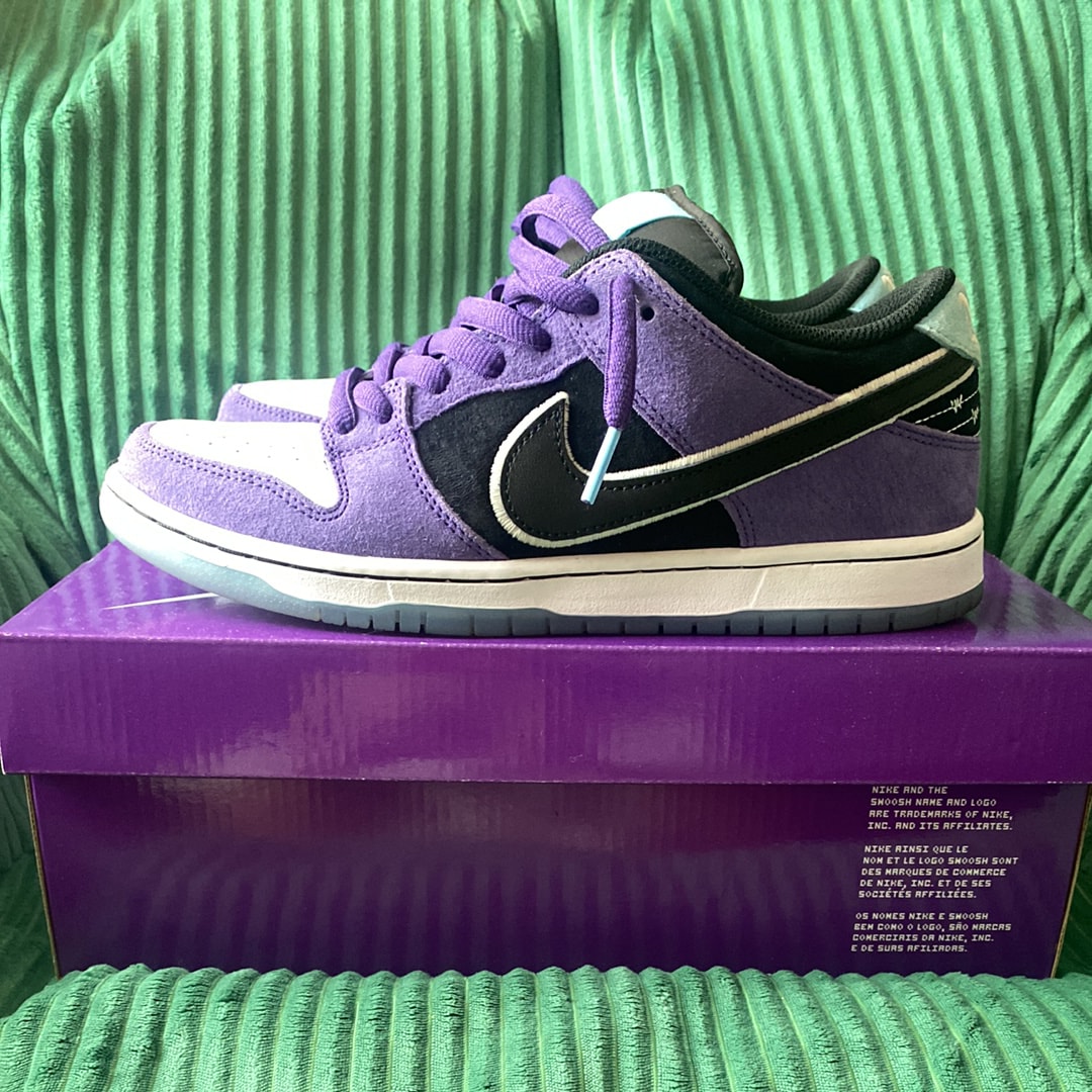 Hayley Wilson × Nike SB Dunk Low Pro "Black and Court Purple"