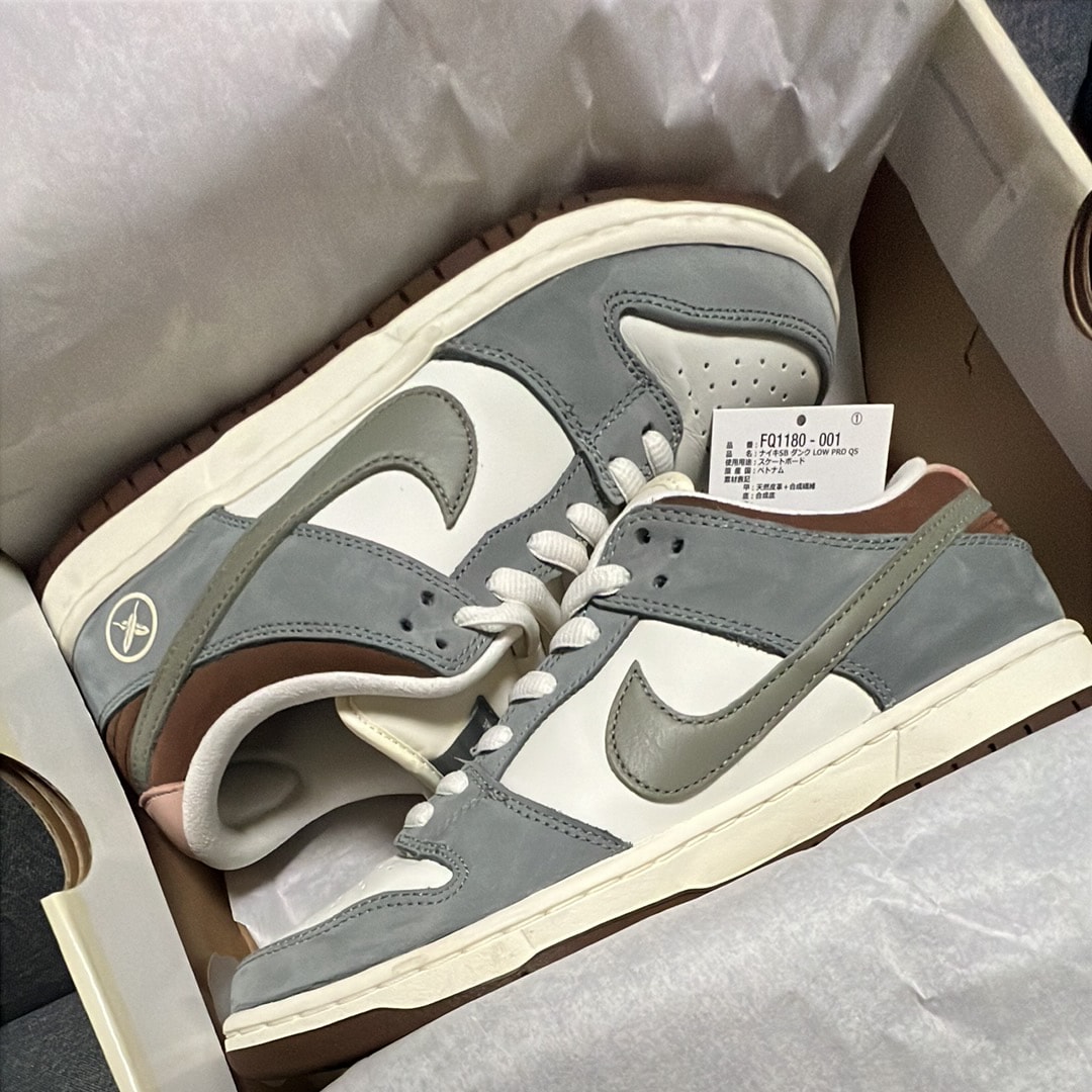 堀米 雄斗(Yuto Horigome) × Nike SB Dunk Low Pro QS "Wolf Grey"