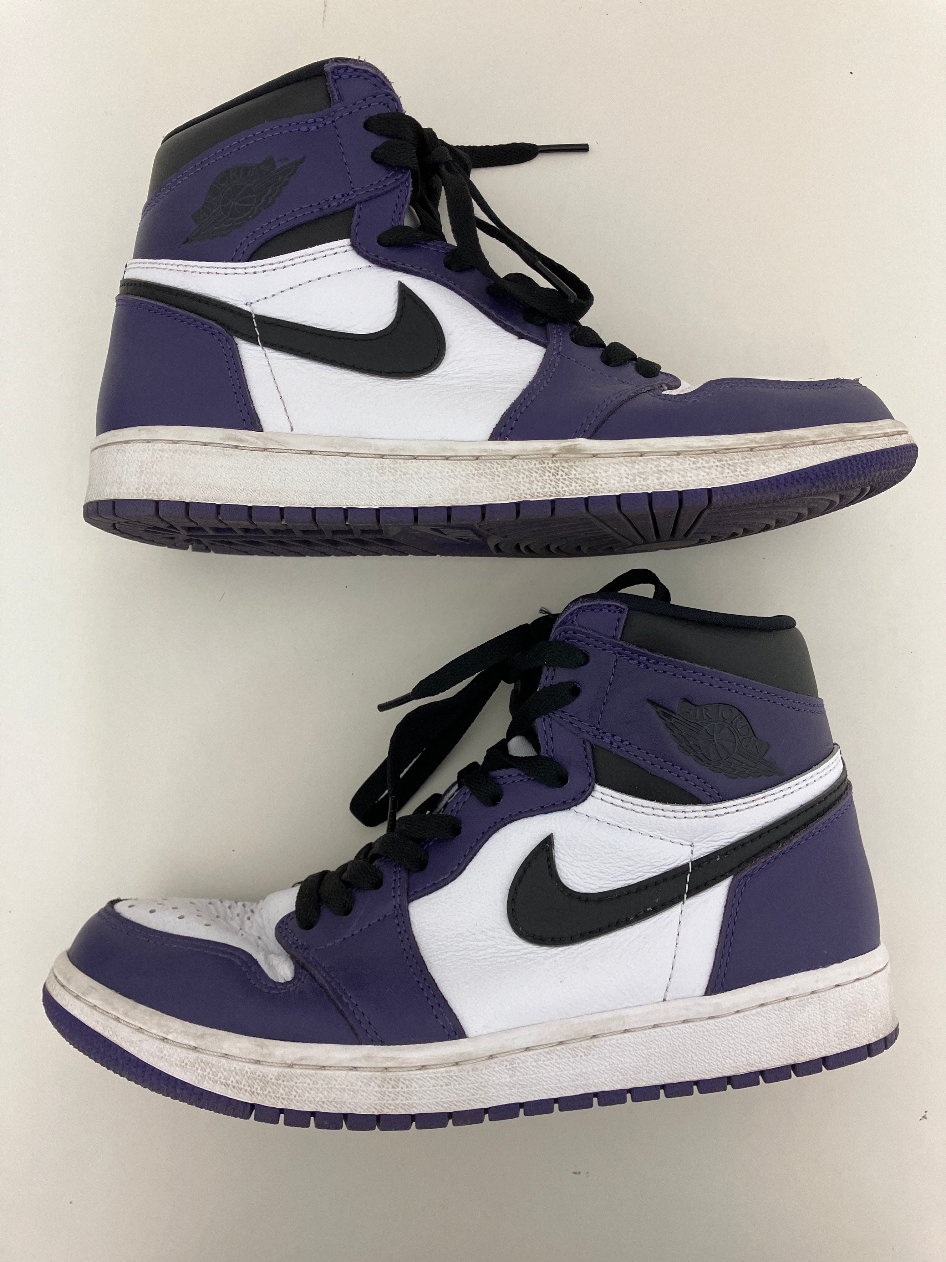 Nike Air Jordan 1 Retro High OG "Court Purple White/Black" (2020)   