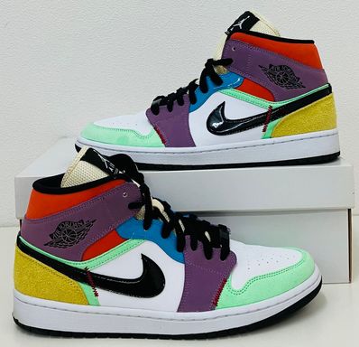 Nike Women's Air Jordan 1 Mid "Multi Color"