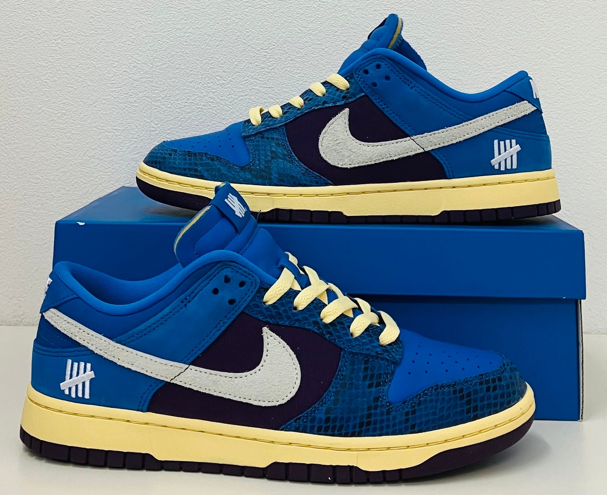 UNDEFEATED × Nike Dunk Low SP "Royal"