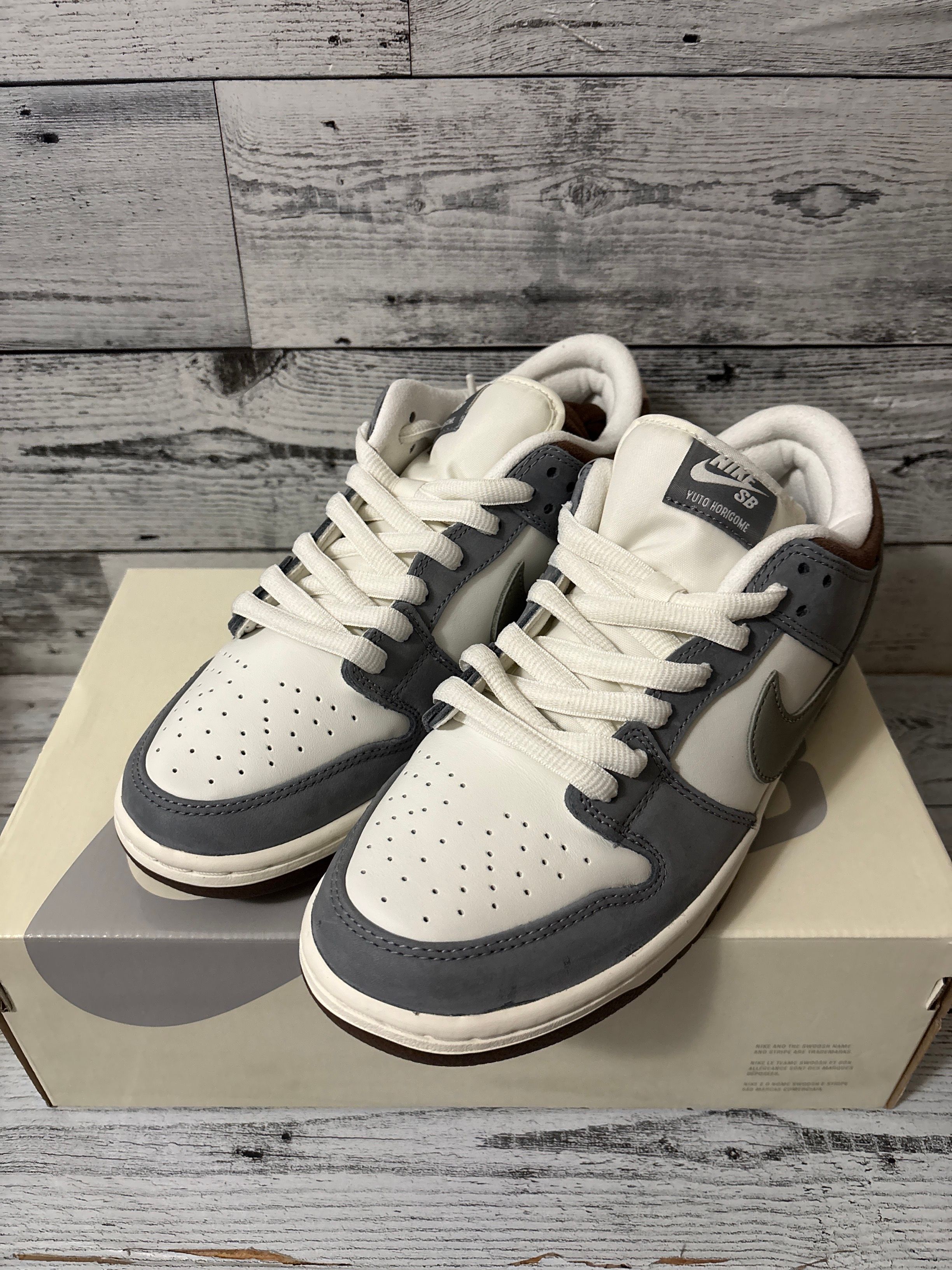 堀米 雄斗(Yuto Horigome) × Nike SB Dunk Low Pro QS "Wolf Grey"