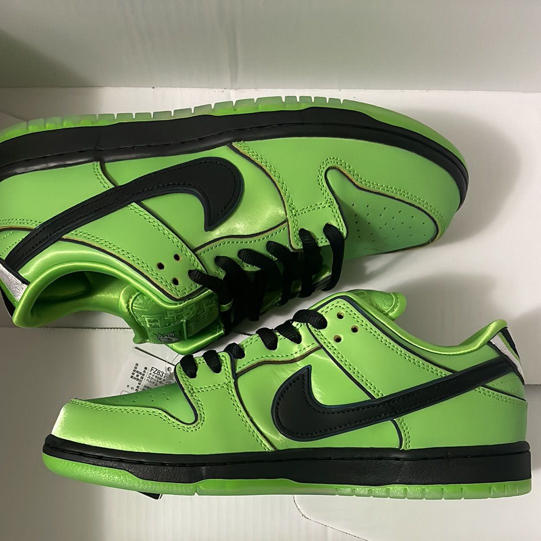 The Powerpuff Girls × Nike SB Dunk Low Pro QS "Buttercup"
