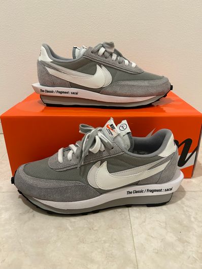 Fragment × sacai × Nike LD Waffle "Light Smoke Grey"