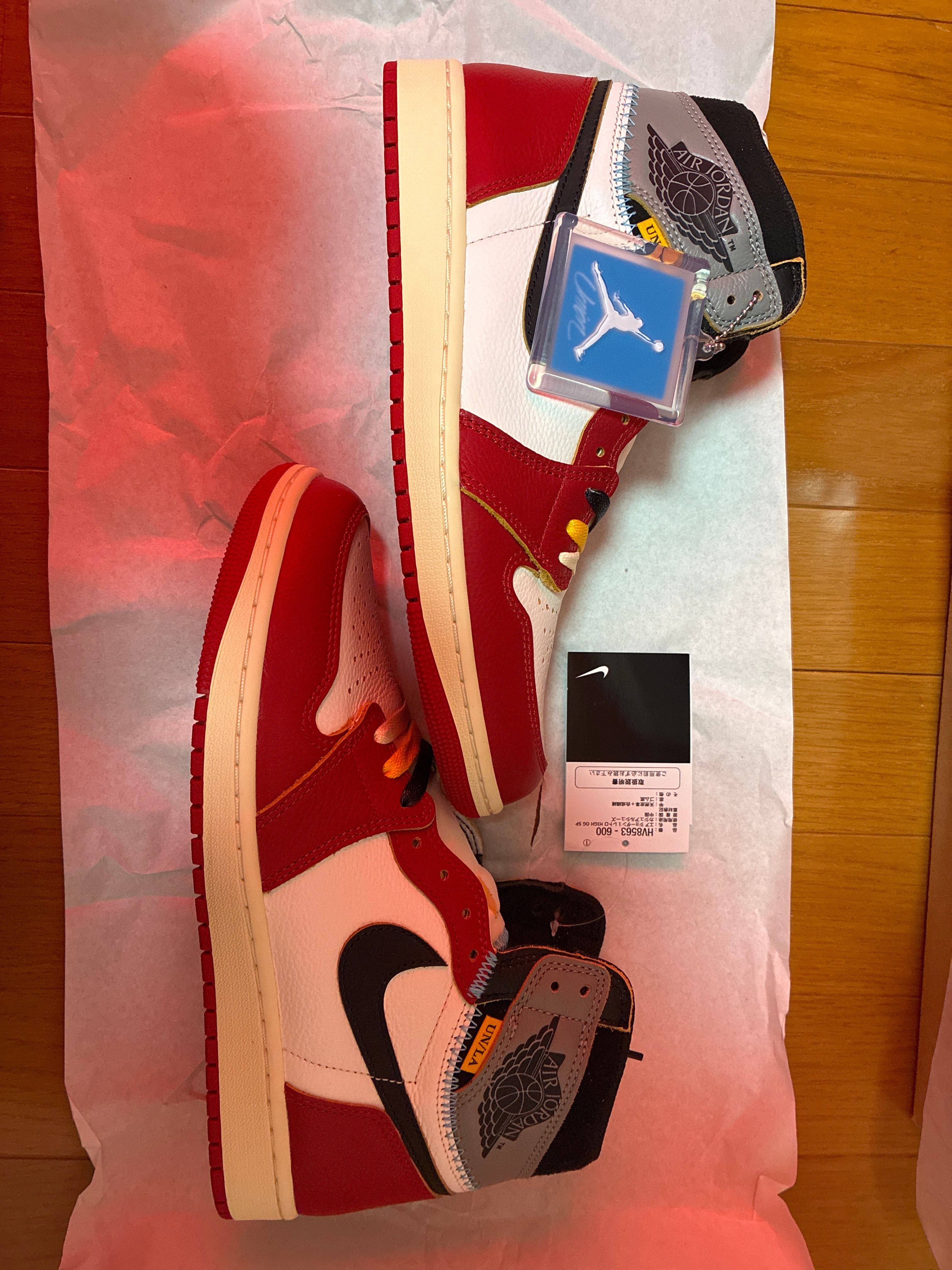 UNION × Nike Air Jordan 1 Retro High OG "Chicago/Shadow"