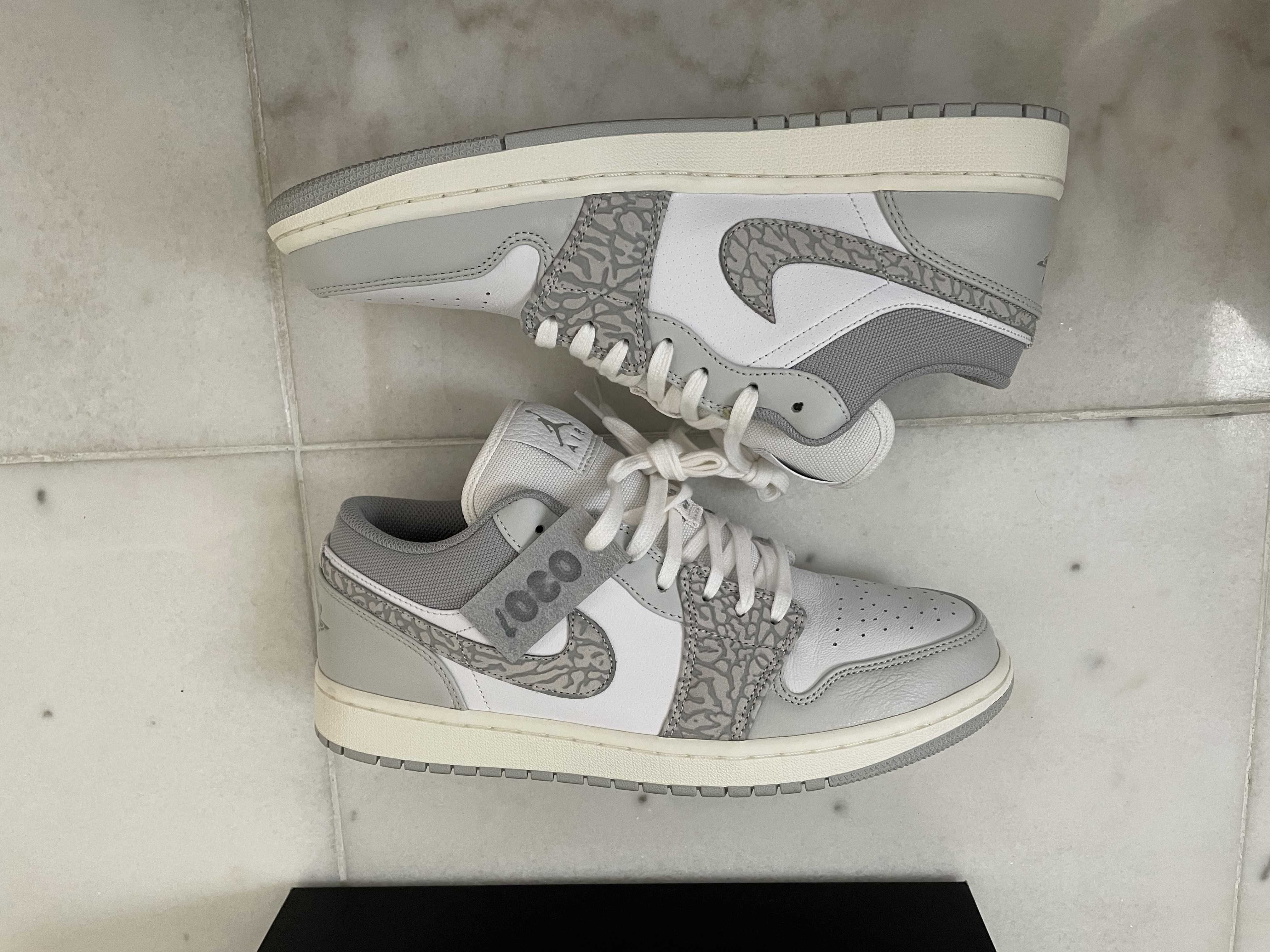 Nike Air Jordan 1 Low PRM "Elephant Print/Safari"