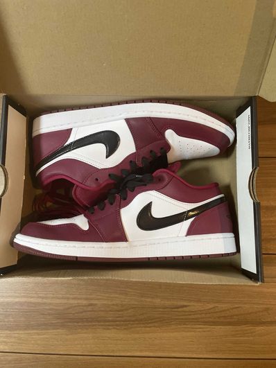 NIKE AIR JORDAN 1 LOW "NOBLE RED"