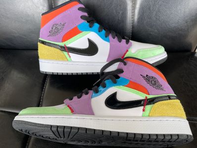 Nike Women's Air Jordan 1 Mid "Multi Color"