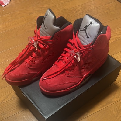 Nike Air Jordan 5 Ratro "Red Suede"