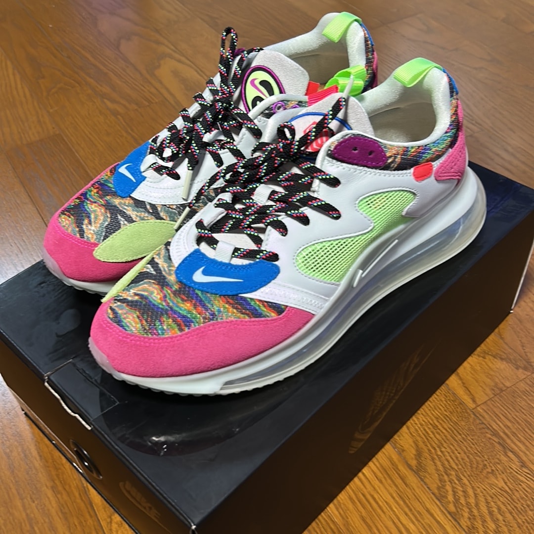 ODELL BECKHAM JR × NIKE AIR MAX 720 "White/Wine Red"