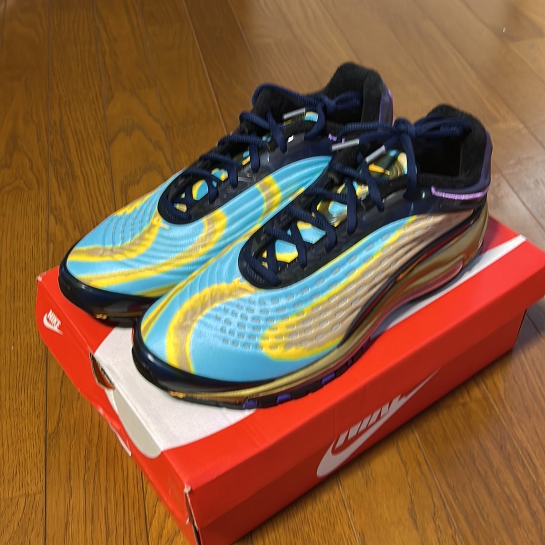 Nike Air Max Deluxe "Midnight Navy/Laser Orange"