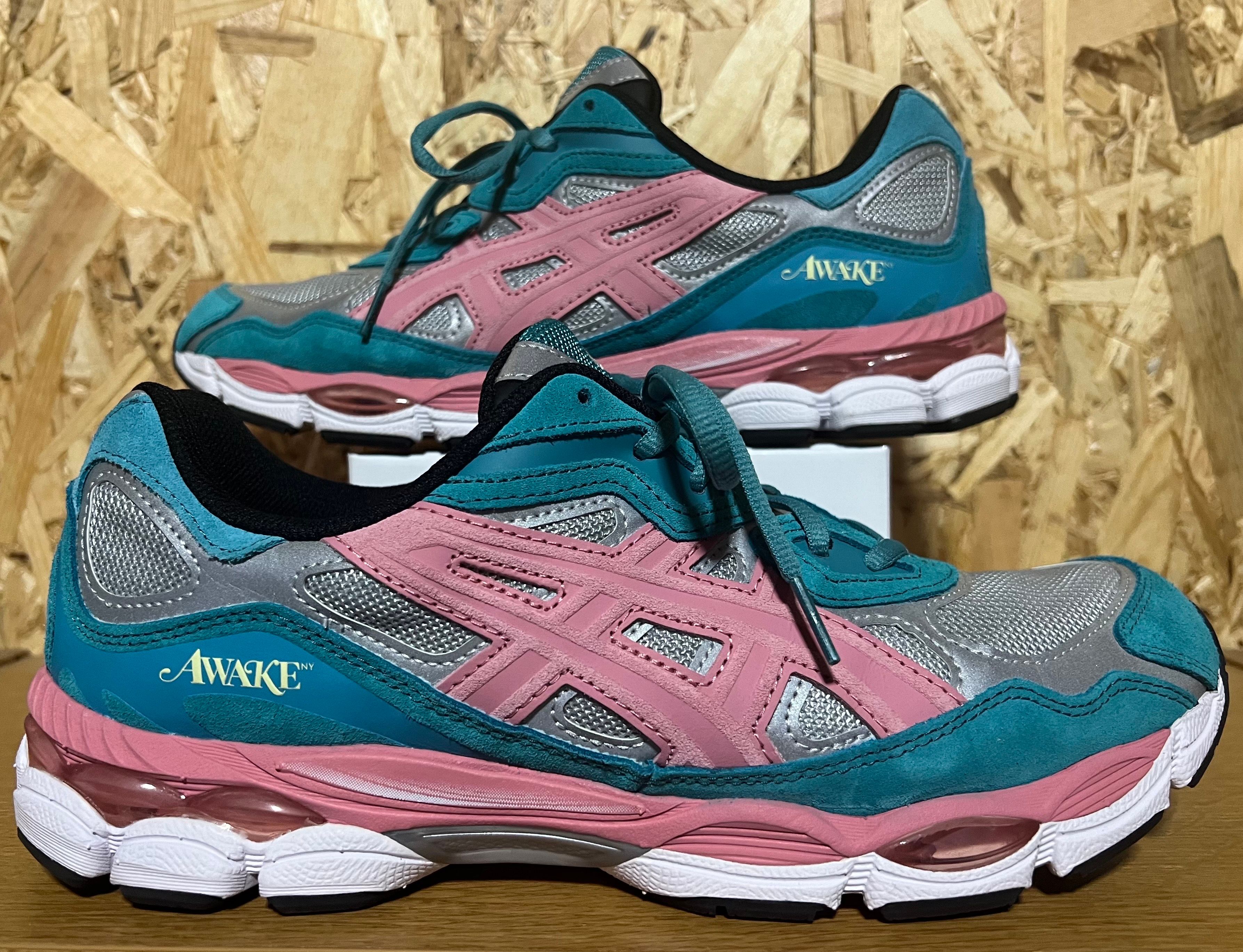 Awake NY × Asics Gel-NYC "Pure Silver/Green Blue Slate"