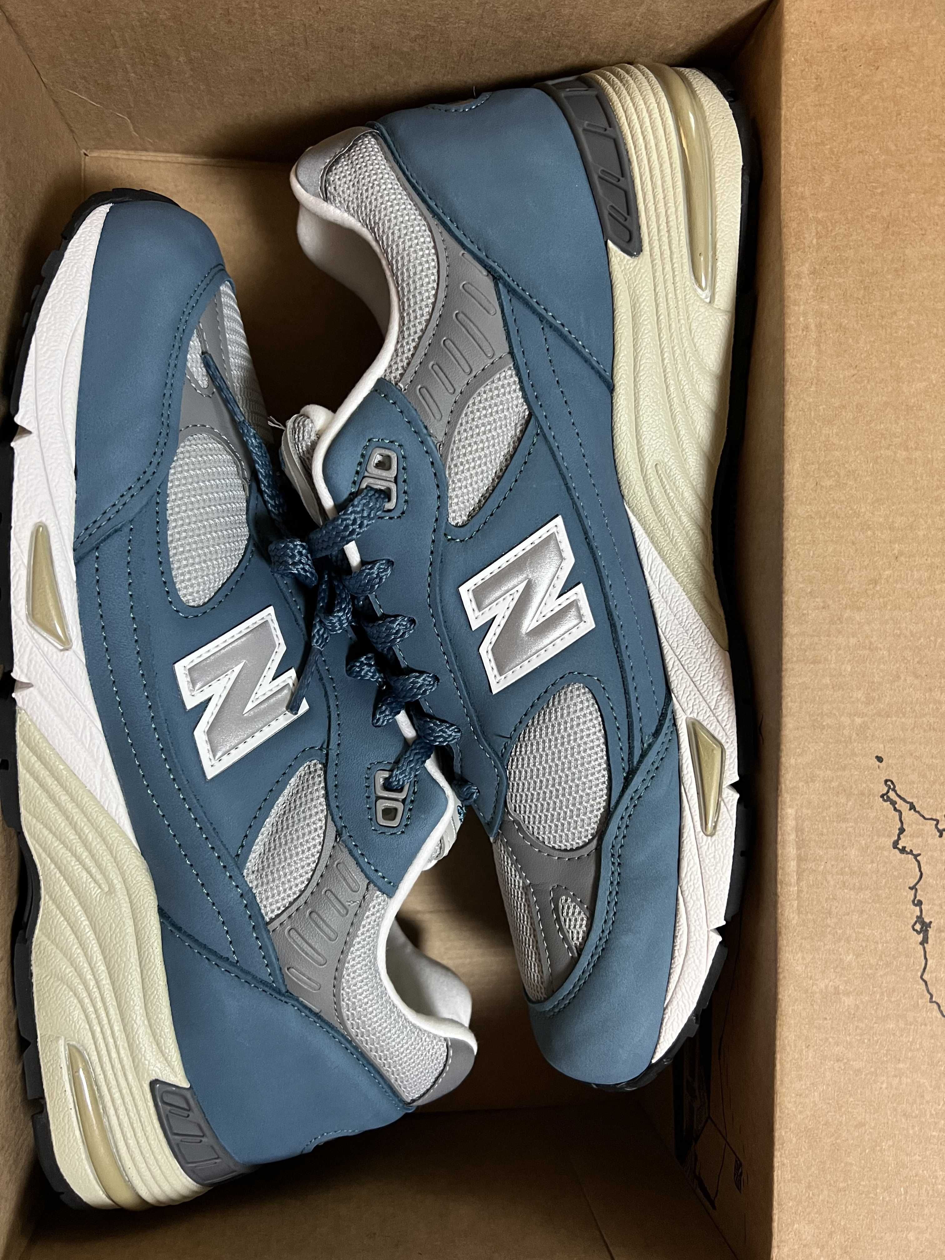 New Balance M991BSG "Slate Blue/Grey"