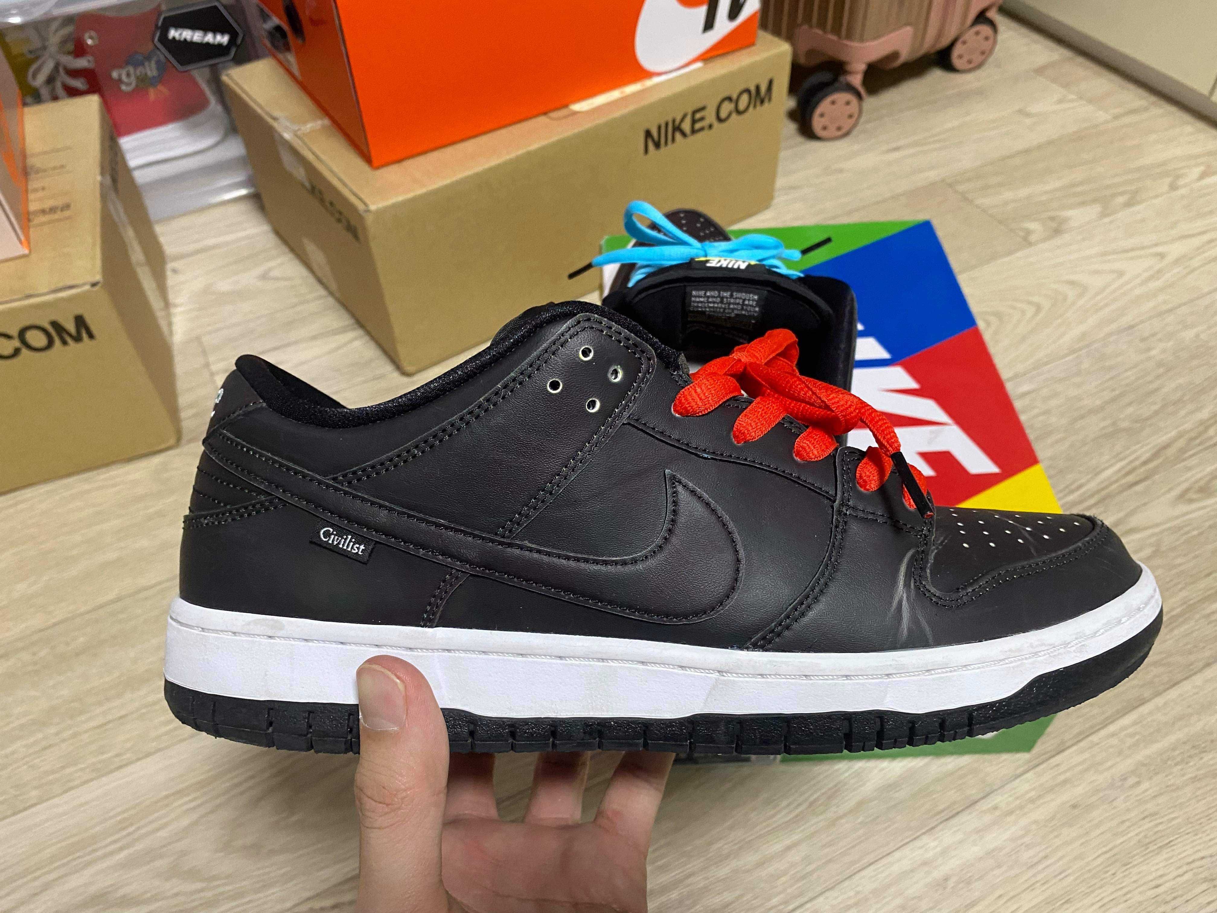 Civilist × Nike SB Dunk Low "Thermography"