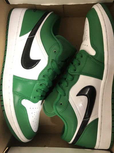 Nike Air Jordan 1 Low "Pine Green/White"