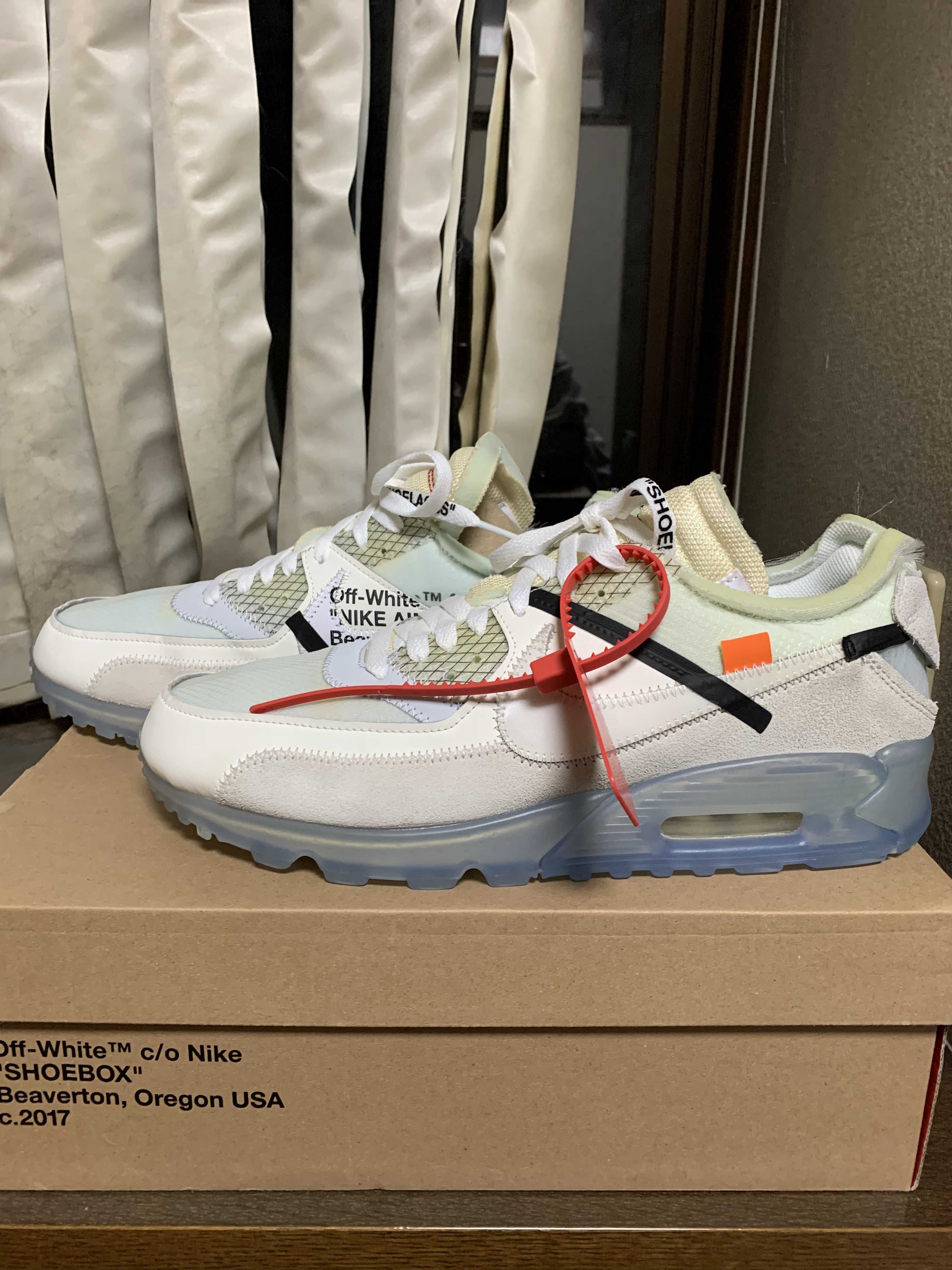 Off-White × Nike Air Max 90 "The 10/Sail"