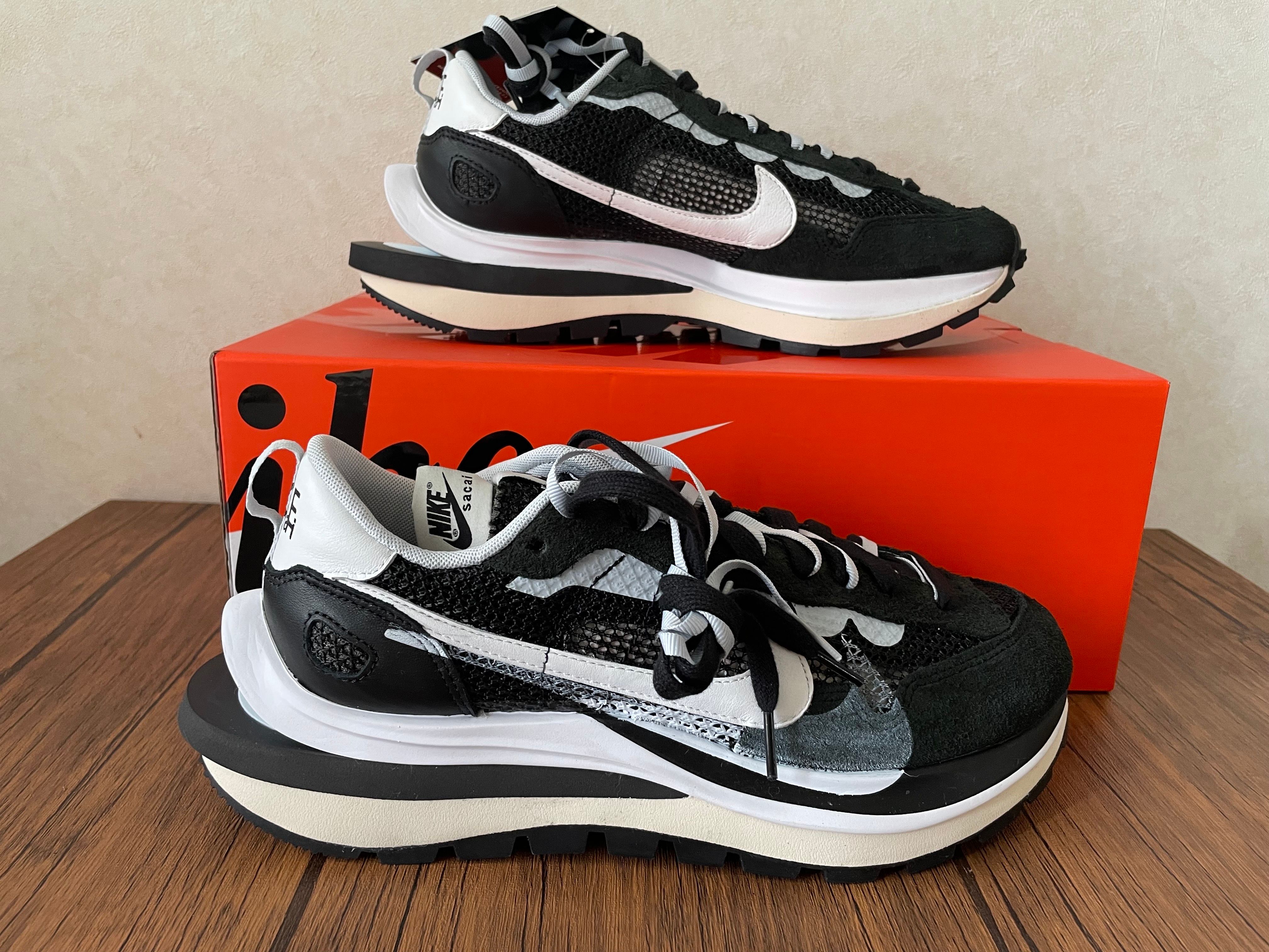 sacai × Nike Vapor Waffle "Black and White"