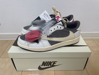 Travis Scott × Nike Air Jordan 1 Low OG SP "Reverse Mocha/Sail and Ridgerock"
