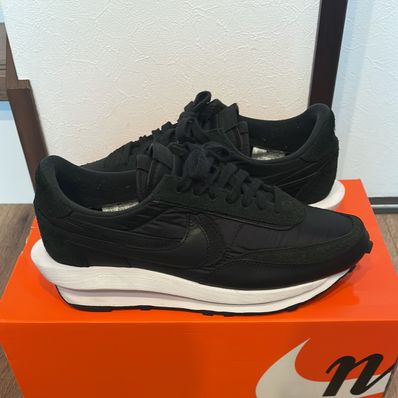 sacai × Nike LDV Waffle "Triple Black"