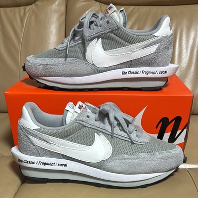 Fragment × sacai × Nike LD Waffle "Light Smoke Grey"