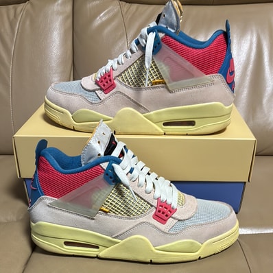 UNION × Nike Air Jordan 4 SP "Guava Ice/Light Fusion Red"