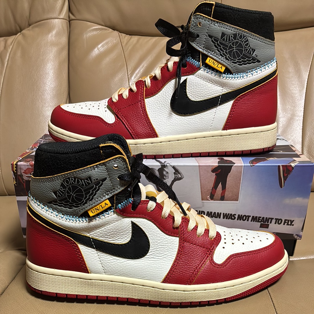 UNION × Nike Air Jordan 1 Retro High OG "Chicago/Shadow"