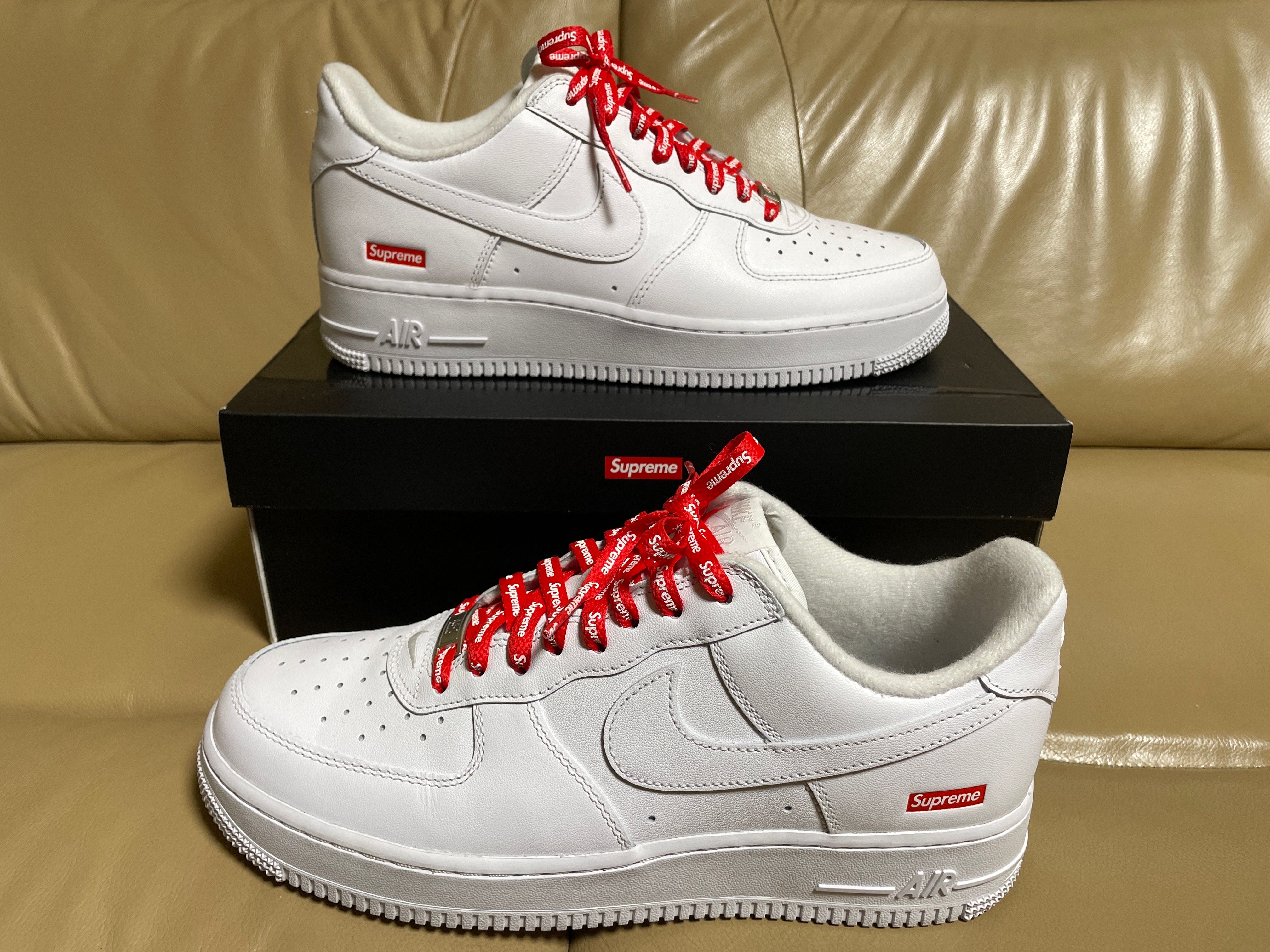 Supreme × Nike Air Force 1 Low "White"