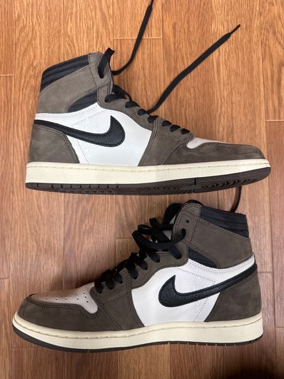 Travis Scott × Nike Air Jordan 1 Retro High OG TS SP "Sail/Dark Mocha"