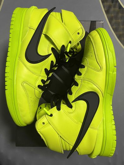 AMBUSH × NIKE DUNK HIGH "FLASH LIME"