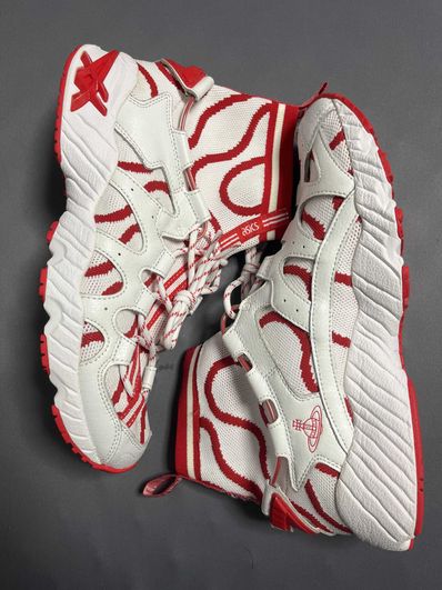 Vivienne Westwood × Asics Gel-Mai Knit "White/Fiery Red"