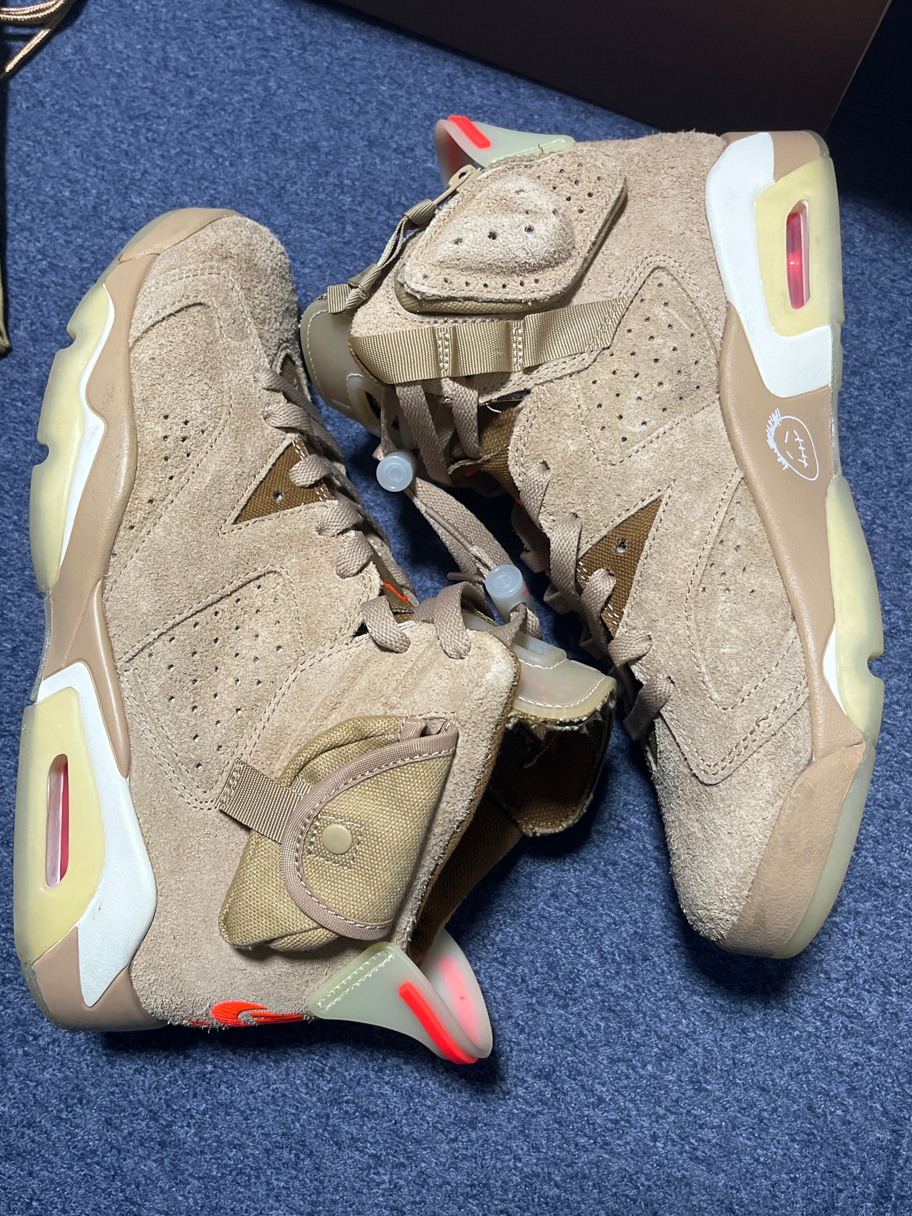 Travis Scott × Nike Air Jordan 6 "British Khaki"