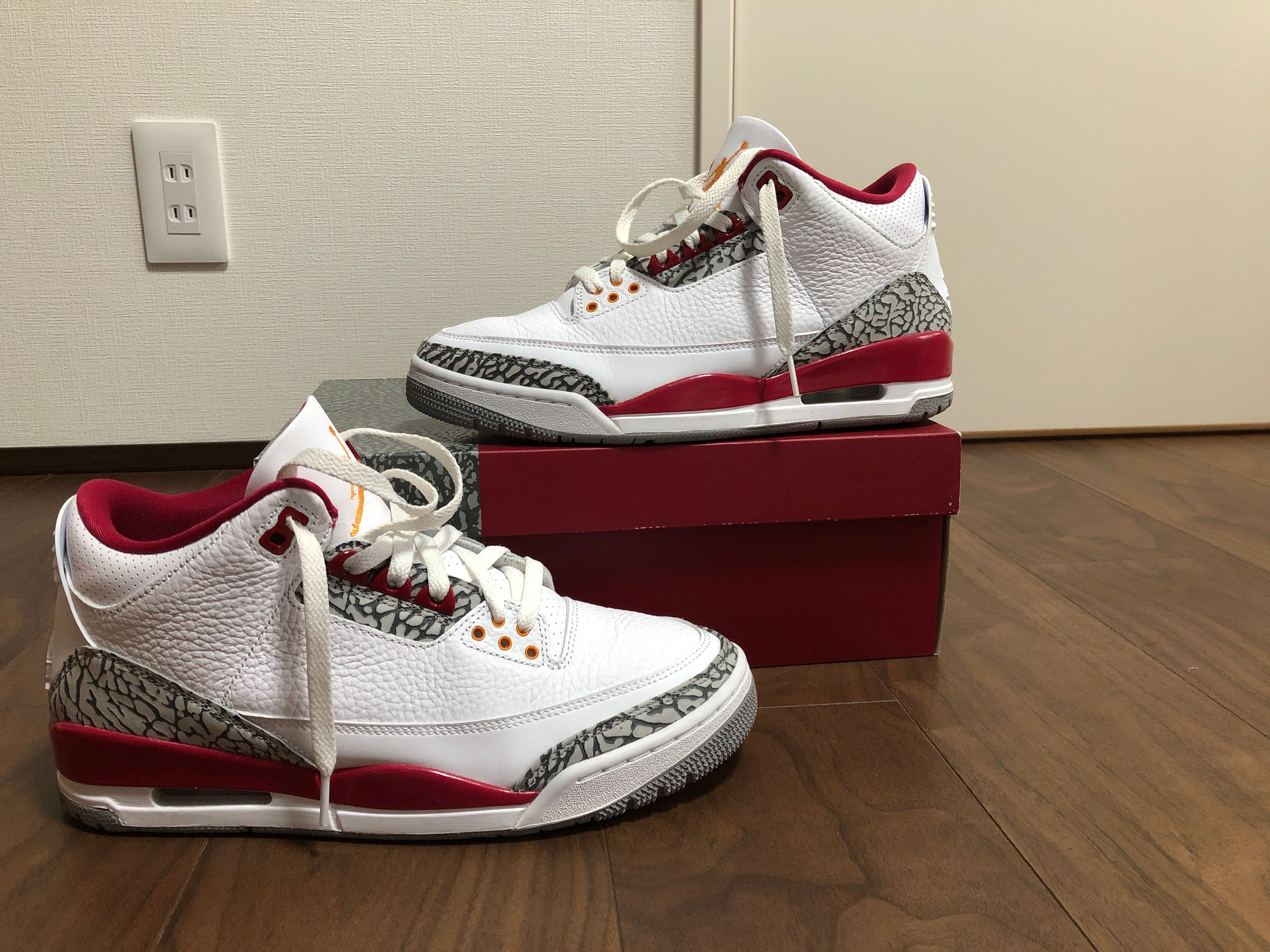 Nike Air Jordan 3 "Cardinal Red"