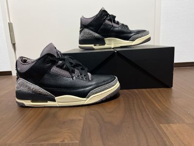 A Ma Maniere × Nike Women's Air Jordan 3 Retro OG SP "Black and Flat Pewter/WYWS"
