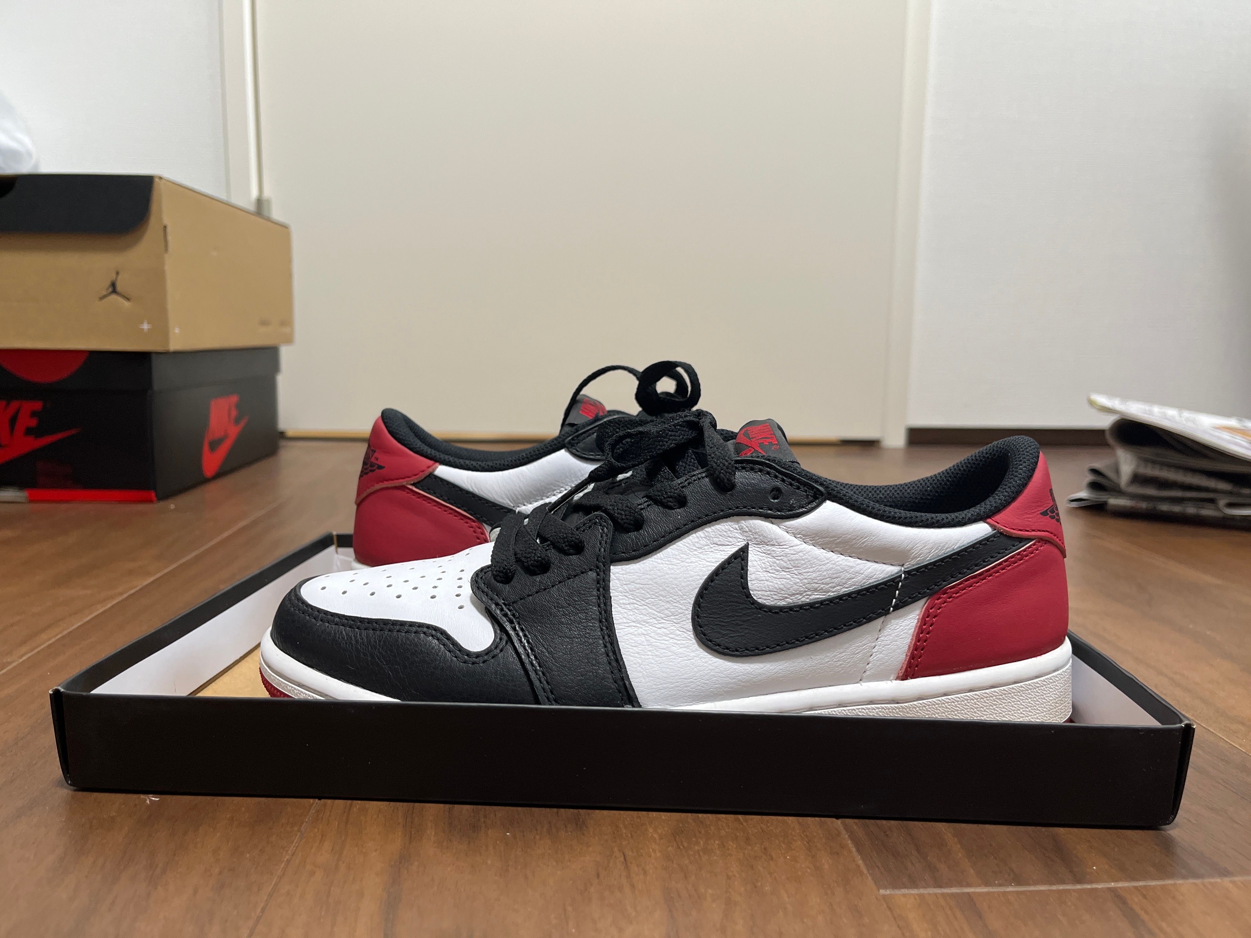 Nike Air Jordan 1 Retro Low OG "Black Toe"