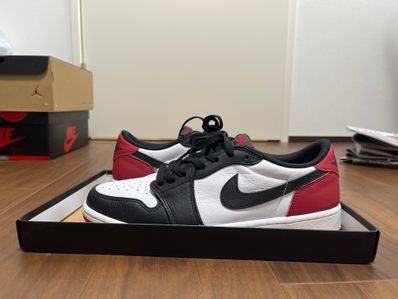 Nike Air Jordan 1 Retro Low OG "Black Toe"