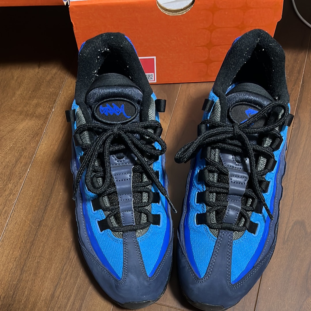 Stash × Nike Air Max 95 "Black and Harbor Blue" (2024)