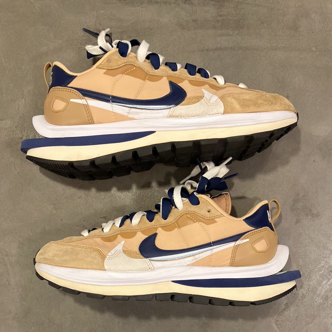 Sacai × Nike Vapor Waffle "Sesame And Blue Void"