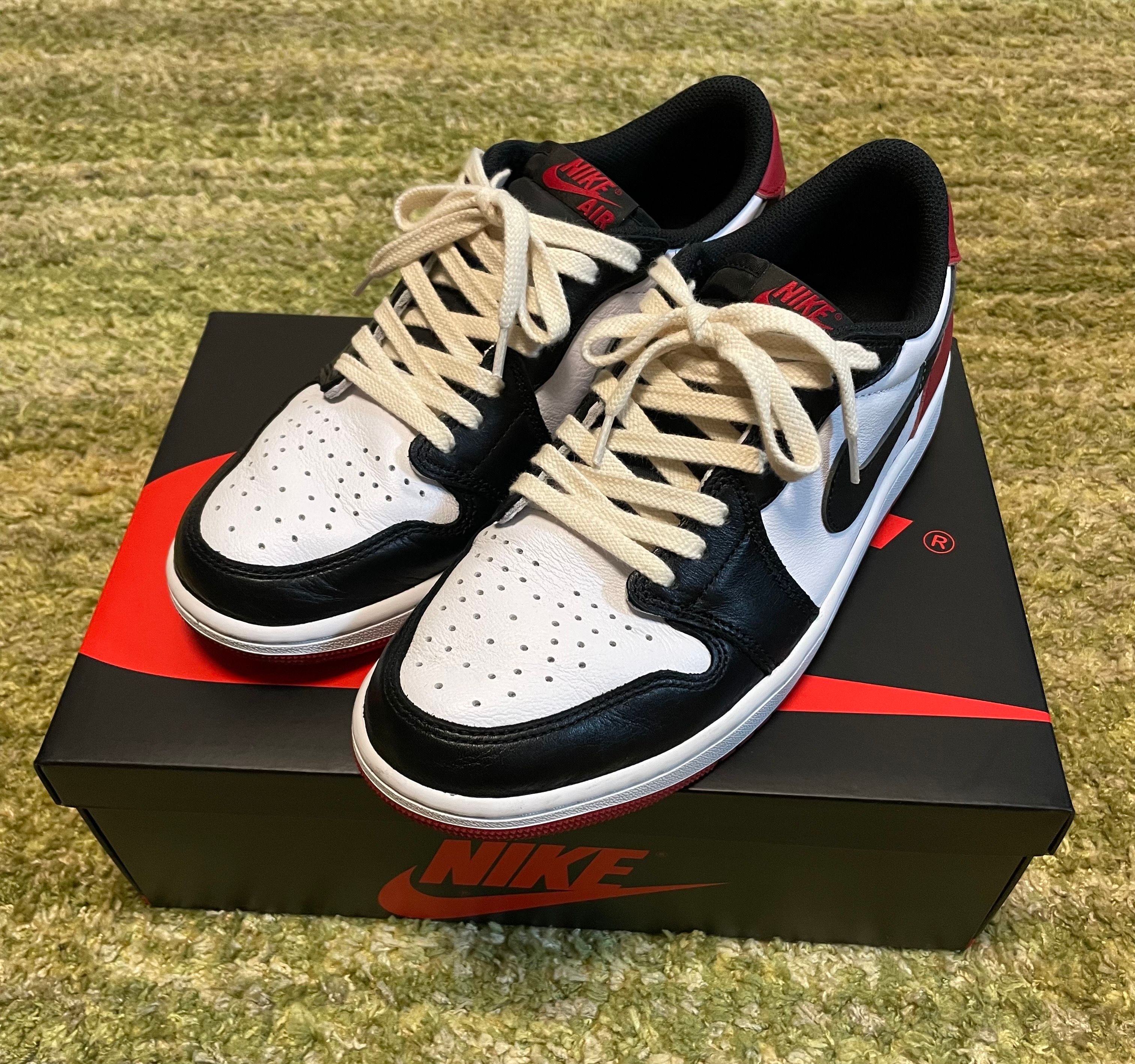 Nike Air Jordan 1 Retro Low OG "Black Toe"