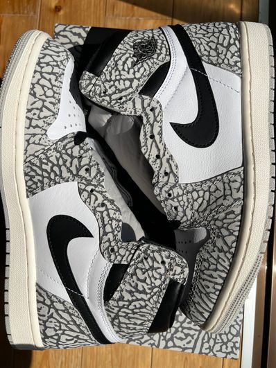 Nike Air Jordan 1 High OG "White Cement/Safari"