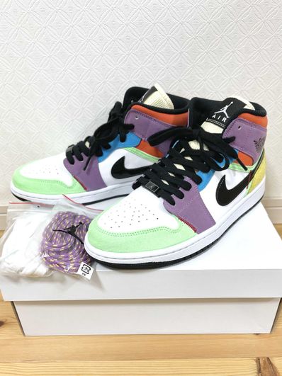 Nike Women's Air Jordan 1 Mid "Multi Color"