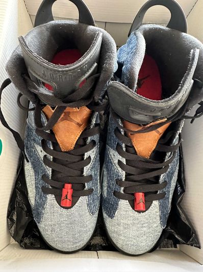 NIKE AIR JORDAN 6 "WASHED DENIM"