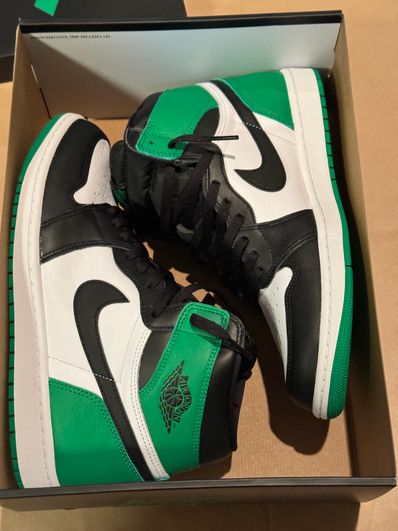 Nike Air Jordan 1 Retro High OG "Celtics/Black and Lucky Green" (2023)