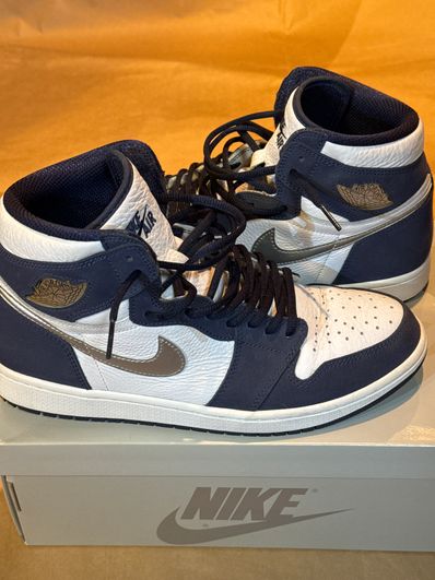 Nike Air Jordan 1 High OG CO.JP "White/Midnight Navy" (2020)(ブリーフケースなし)