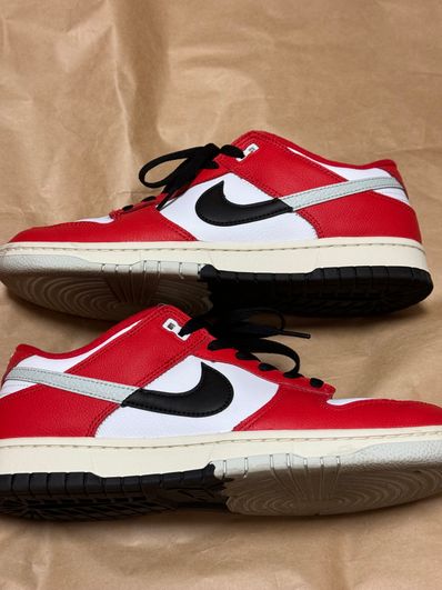 Nike Dunk Low Retro PRM "Chicago Split"