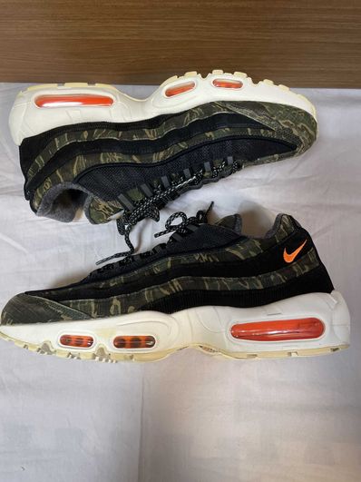 Carharte WIP × Nike Air Max 95 "Black/Sail/Total Orange"