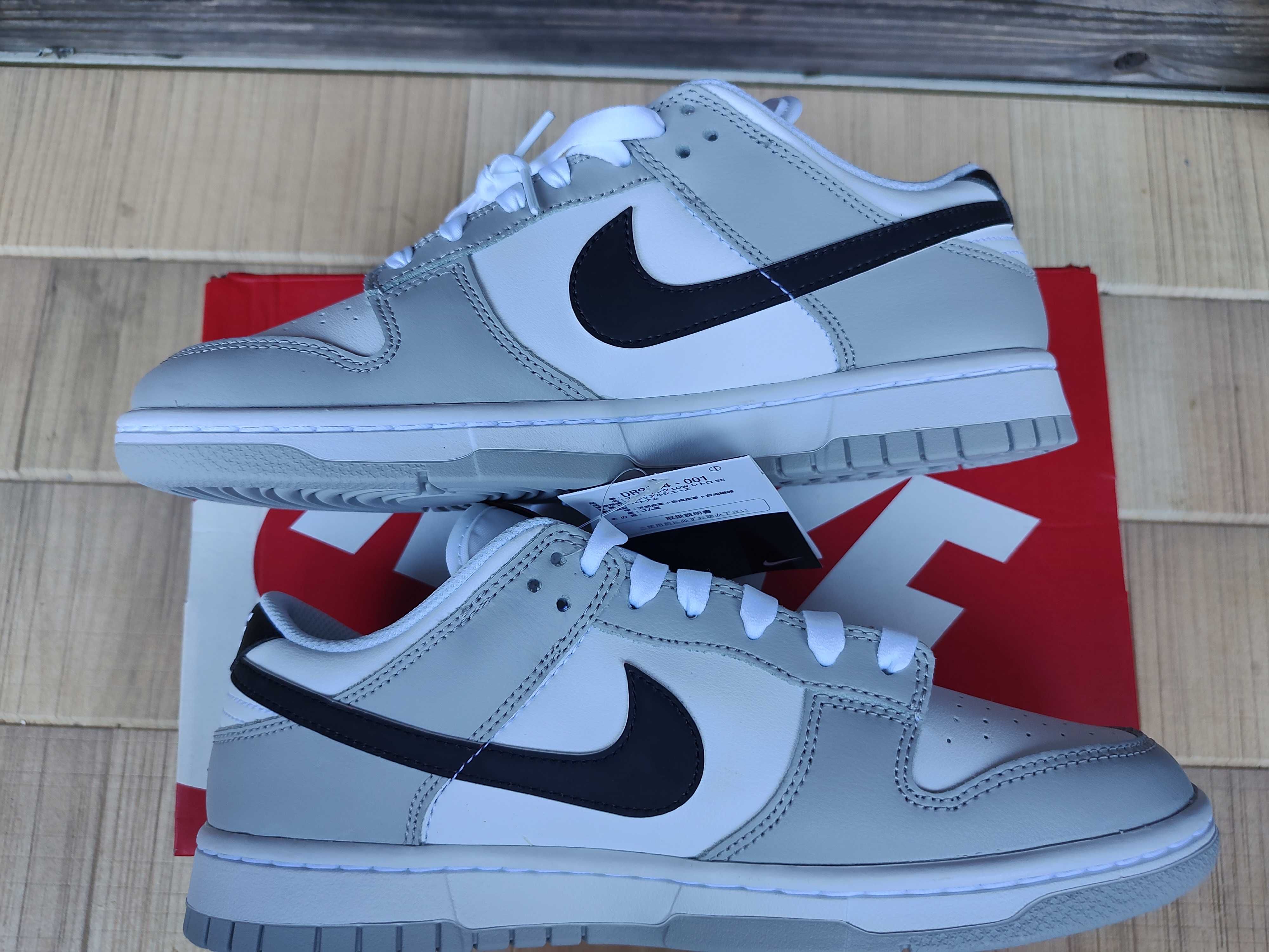 Nike Dunk Low SE Lottery "Grey Fog/Light Crimson"