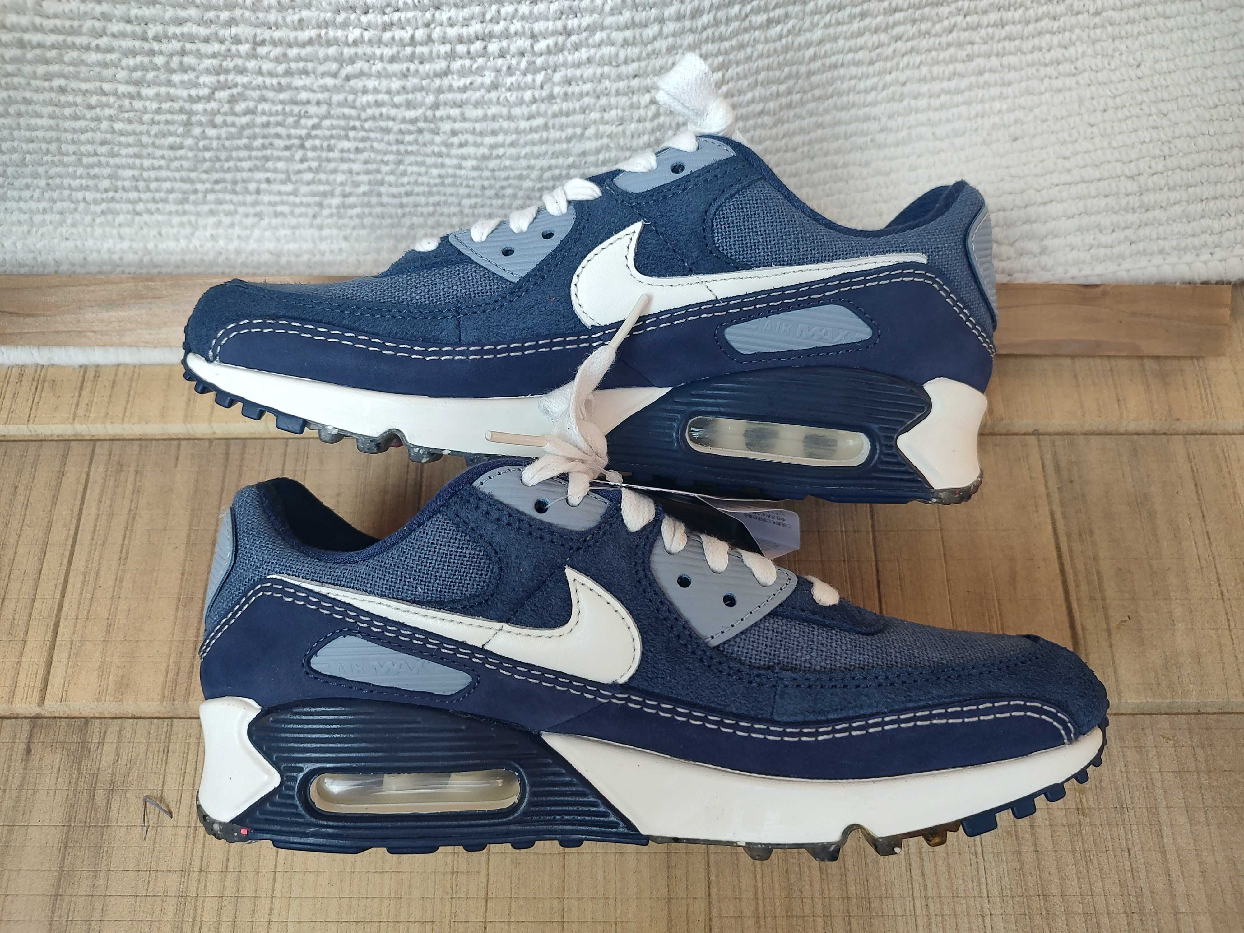 NIKE AIR MAX 90 "DIFFUSED BLUE/SAIL/MIDNIGHT NAVY/OBSIDIAN MIST"
